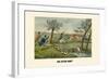 The Otter Hunt-Henry Thomas Alken-Framed Art Print