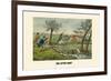 The Otter Hunt-Henry Thomas Alken-Framed Art Print