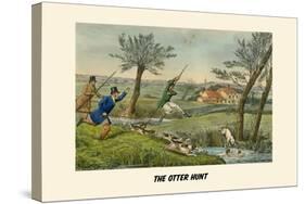 The Otter Hunt-Henry Thomas Alken-Stretched Canvas