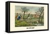 The Otter Hunt-Henry Thomas Alken-Framed Stretched Canvas