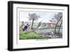 The Otter Hunter-Henry Thomas Alken-Framed Art Print