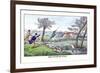 The Otter Hunter-Henry Thomas Alken-Framed Art Print