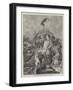 The Otter Speared-Edwin Landseer-Framed Giclee Print