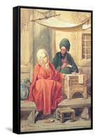 The Ottoman Scribe-Antonio de Dominici-Framed Stretched Canvas