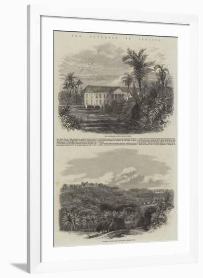 The Outbreak in Jamaica-Edmund Morison Wimperis-Framed Giclee Print