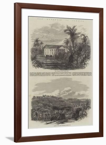 The Outbreak in Jamaica-Edmund Morison Wimperis-Framed Giclee Print