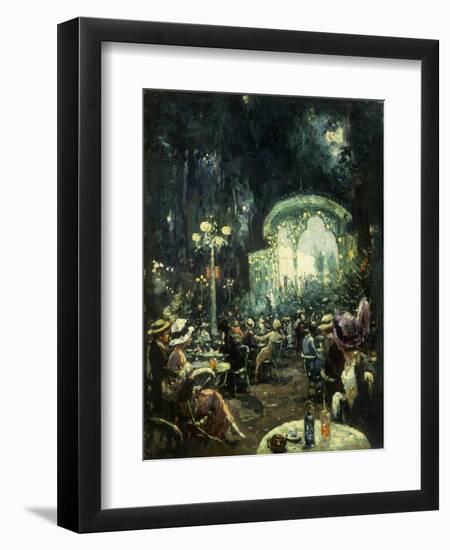The Outdoor Opera-Carl Wuttke-Framed Premium Giclee Print
