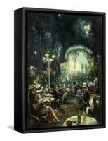 The Outdoor Opera-Carl Wuttke-Framed Stretched Canvas