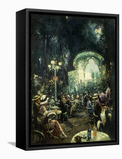 The Outdoor Opera-Carl Wuttke-Framed Stretched Canvas