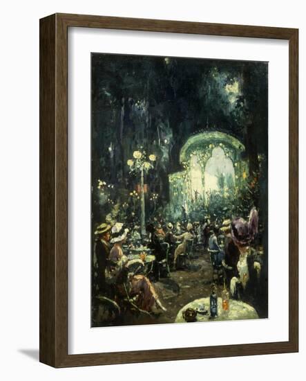 The Outdoor Opera-Carl Wuttke-Framed Giclee Print