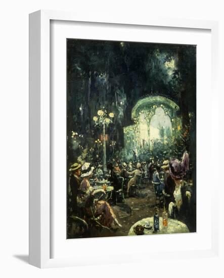 The Outdoor Opera-Carl Wuttke-Framed Giclee Print