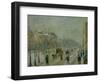 The Outer Boulevards: Snow, 1879-Camille Pissarro-Framed Giclee Print