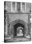 The Outer Gate of Winchester College Which Dates from 1395-Cornell Capa-Stretched Canvas
