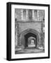 The Outer Gate of Winchester College Which Dates from 1395-Cornell Capa-Framed Photographic Print