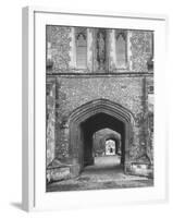 The Outer Gate of Winchester College Which Dates from 1395-Cornell Capa-Framed Photographic Print