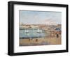 The Outer Harbour at Dieppe, 1902-Camille Pissarro-Framed Giclee Print