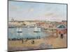 The Outer Harbour at Dieppe, 1902-Camille Pissarro-Mounted Giclee Print