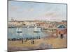 The Outer Harbour at Dieppe, 1902-Camille Pissarro-Mounted Giclee Print