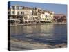 The Outer Harbour, Chania, Crete, Greece-Sheila Terry-Stretched Canvas