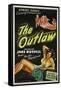 The Outlaw, 1943, Directed by Howard Hughes-null-Framed Stretched Canvas