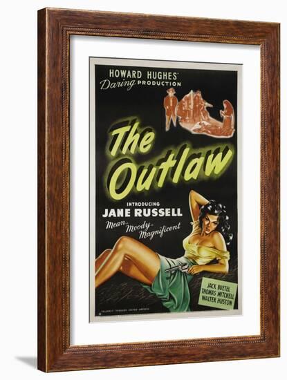 The Outlaw, 1943, Directed by Howard Hughes-null-Framed Giclee Print