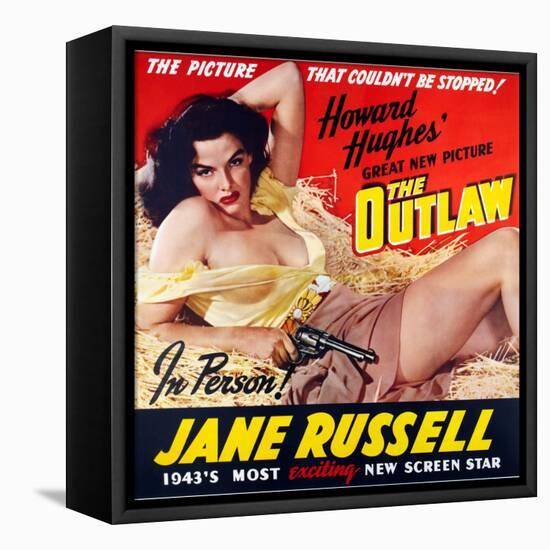 The Outlaw, 1943, Directed by Howard Hughes-null-Framed Stretched Canvas