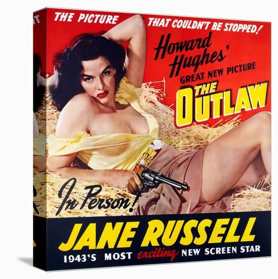 The Outlaw, 1943, Directed by Howard Hughes-null-Stretched Canvas