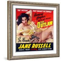 The Outlaw, 1943, Directed by Howard Hughes-null-Framed Giclee Print