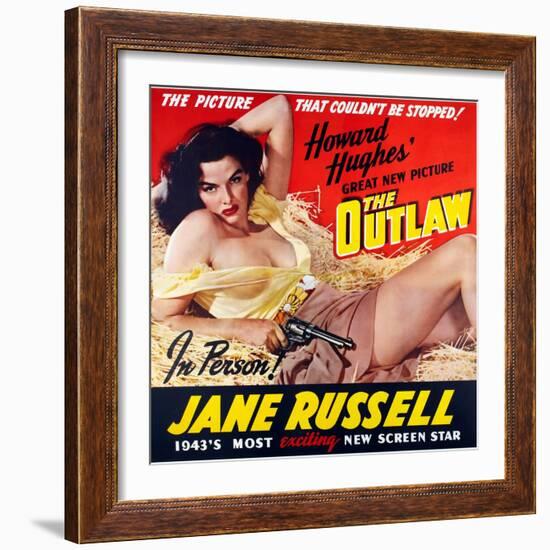 The Outlaw, 1943, Directed by Howard Hughes-null-Framed Giclee Print