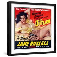 The Outlaw, 1943, Directed by Howard Hughes-null-Framed Giclee Print