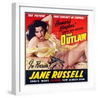 The Outlaw, 1943, Directed by Howard Hughes-null-Framed Giclee Print