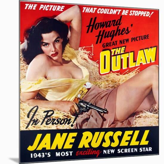The Outlaw, 1943, Directed by Howard Hughes-null-Mounted Giclee Print