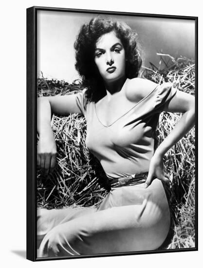 The Outlaw, Jane Russell, 1943-null-Framed Photo