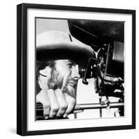 The Outlaw Josey Wales, Actor-Director Clint Eastwood, on Set, 1976-null-Framed Photo