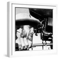 The Outlaw Josey Wales, Actor-Director Clint Eastwood, on Set, 1976-null-Framed Photo