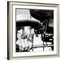 The Outlaw Josey Wales, Actor-Director Clint Eastwood, on Set, 1976-null-Framed Photo
