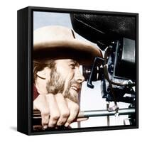 THE OUTLAW JOSEY WALES, actor-director Clint Eastwood, on set, 1976-null-Framed Stretched Canvas