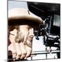 THE OUTLAW JOSEY WALES, actor-director Clint Eastwood, on set, 1976-null-Mounted Photo