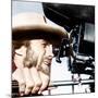 THE OUTLAW JOSEY WALES, actor-director Clint Eastwood, on set, 1976-null-Mounted Photo