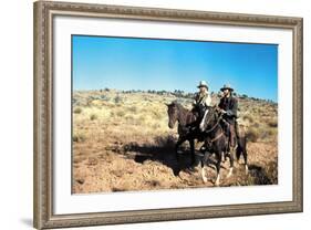 The Outlaw Josey Wales, Chief Dan George, Clint Eastwood, 1976-null-Framed Photo