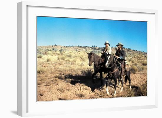 The Outlaw Josey Wales, Chief Dan George, Clint Eastwood, 1976-null-Framed Photo