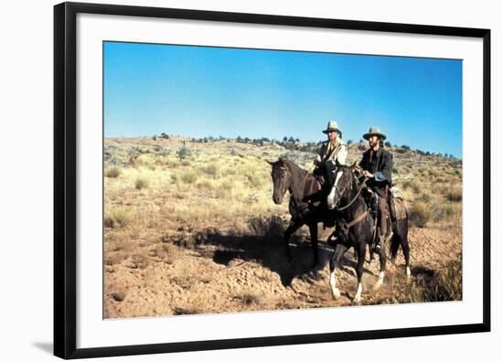 The Outlaw Josey Wales, Chief Dan George, Clint Eastwood, 1976-null-Framed Photo