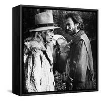 The Outlaw Josey Wales, Chief Dan George, Clint Eastwood, 1976-null-Framed Stretched Canvas