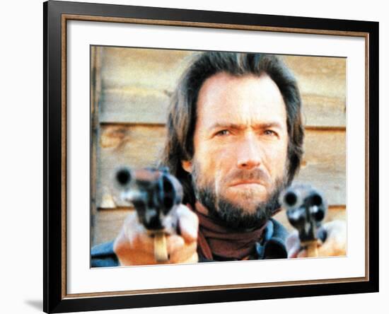 The Outlaw Josey Wales, Clint Eastwood, 1976-null-Framed Photo