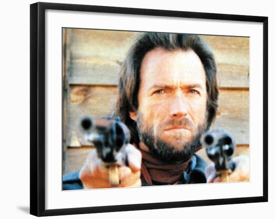 The Outlaw Josey Wales, Clint Eastwood, 1976-null-Framed Photo