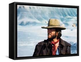 The Outlaw Josey Wales, Clint Eastwood, 1976-null-Framed Stretched Canvas