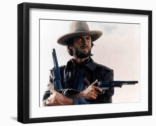 The Outlaw Josey Wales, Clint Eastwood, 1976-null-Framed Photo