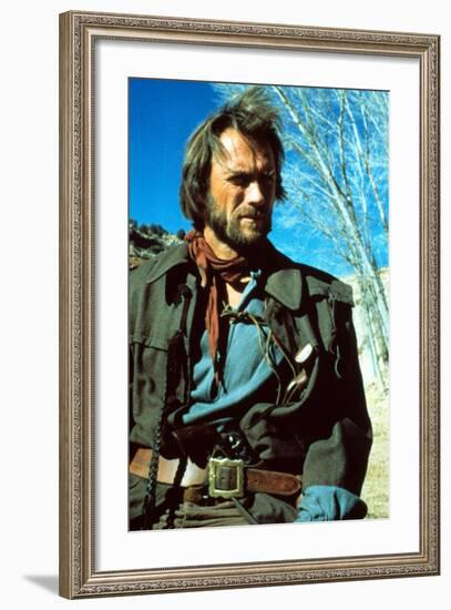 The Outlaw Josey Wales, Clint Eastwood, 1976-null-Framed Photo