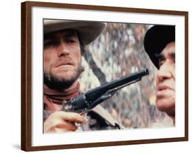 The Outlaw Josey Wales, Clint Eastwood, Chief Dan George, 1976-null-Framed Photo