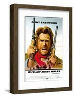 The Outlaw Josey Wales - Movie Poster Reproduction-null-Framed Photo